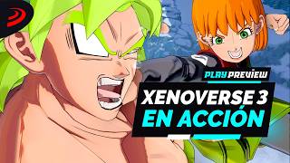 El PRIMER GAMEPLAY de DRAGON BALL XENOVERSE 3 nos deja CLARA una COSA
