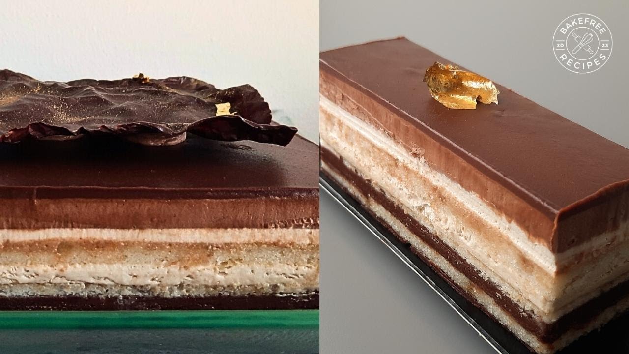 7-Layer Vegan Opera Cake (Gluten Free)