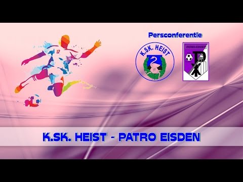 KSK TV ... K.SK. Heist - Patro Eisden - Persconferentie