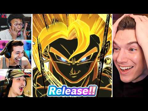 First EVER LEGEND Rarity Quad Summon Battle on Dragon Ball Legends