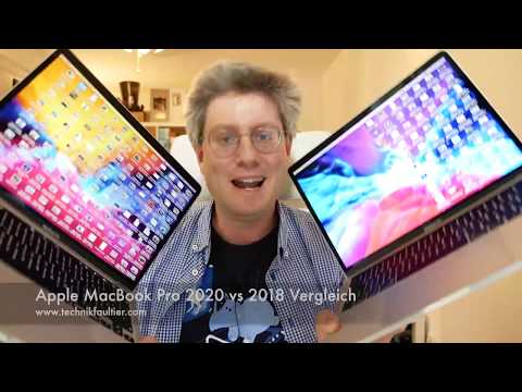 Apple MacBook Pro 2020 vs 2018 comparison