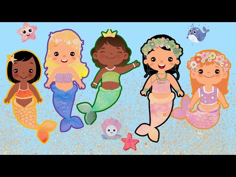 ✨ Les Petites Sirènes 🧜‍♀️ - Un Conte Magique pour Enfants 🧜‍♀️👑🌊