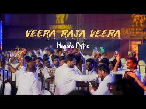 Veera Raja Veera Cover Song | Masala Coffee Live | A R Rahman | Ravi Mohan Studios
