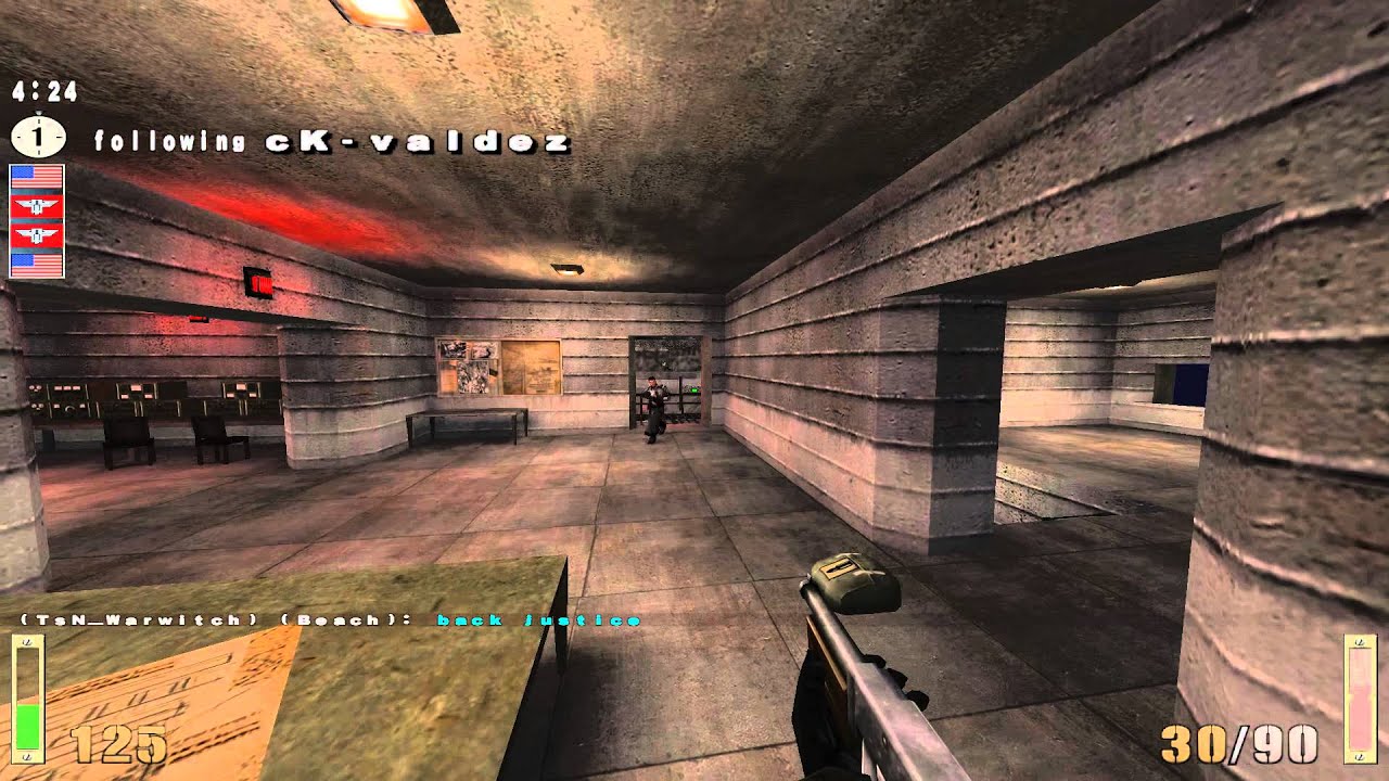 Return to Castle Wolfenstein OSP: cK vs dr CAL-I mp_beach