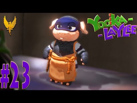 Let's Play: Yooka-Laylee [Blind] - #23 Capital Cashino Knights of Hamalot Locations