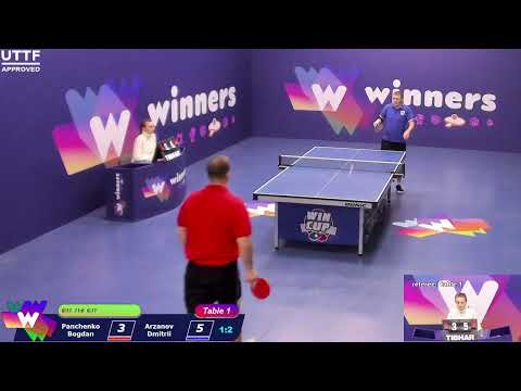 WINners CUP table 1 08.01 Panchenko Bogdan - Arzanov Dmitrii 13:30