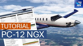 Pilatus PC-12 NGX - Procedures and Checklist video