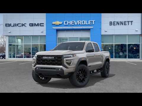 2026 GMC Canyon Crew Cab Short Box 4-Wheel Drive Elevation in Tan for sale at Bennett Chevrolet Cadillac Buick GMC Ltd. in Cambridge, ON