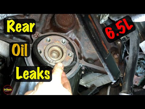1992 - 2002 GM 6.5L Diesel Engine Oil Leak (Rear Main Seal & Camshaft Hole Plug Replacement)