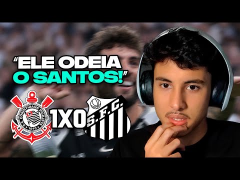 RENATO REAGE: CORINTHIANS 1 X 0 SANTOS | MELHORES MOMENTOS | 9ª RODADA BRASILEIRÃO 2025 | ge.globo