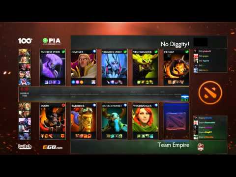 Team Empire vs No Diggity Group Stage Game 1 - Manila Major European Qualifier