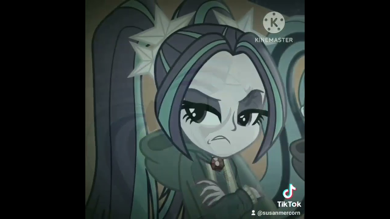 Aria Blaze and Sonata Dusk edit #shorts #thedazzlings #mylittleponyeg 💜💙