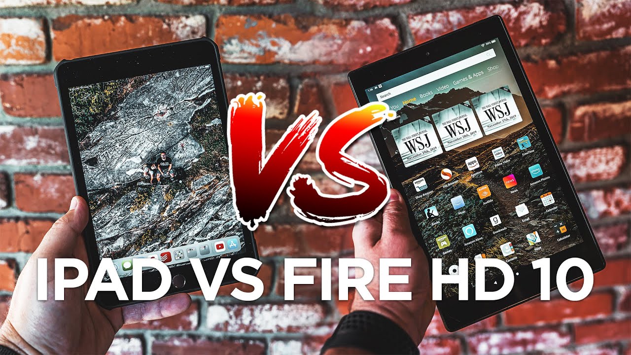 Amazon Fire HD 10 vs Apple iPad - Which Should You Buy?