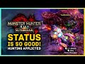 Monster Hunter Rise Sunbreak - Status is so Good Vs Afflicted Monsters