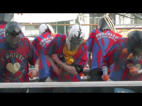 Carnevale di Ivrea -  Battaglia delle Arance L'Ariete del Sacro Cuore