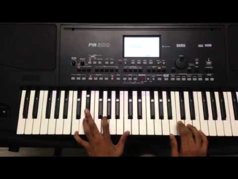 Nee Partha Parvai (hey ram) song on keyboard by Nevin Thomas