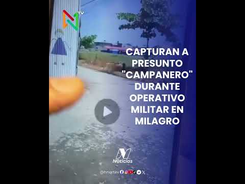 🚨 CAPTURAN A PRESUNTO "CAMPANERO" DURANTE OPERATIVO MILITAR EN MILAGRO