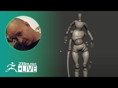 [UA & EN] 3D Block Out: Sadania ZBrushing - Sadan Vague - Part 1