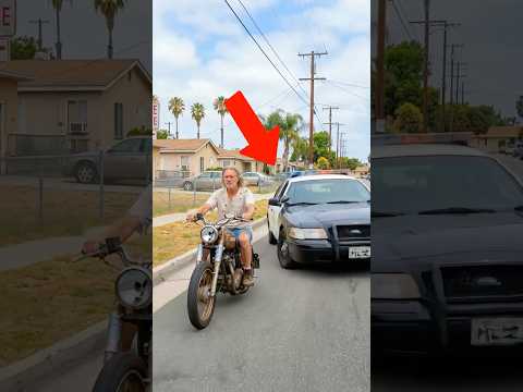 Officer Ditches Old Man's Rusty Bike Then Returns With A New One