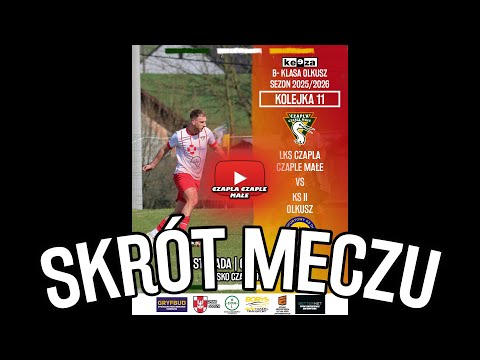 LKS Czapla Czaple Małe vs KS II Olkusz 4-1 KEEZA B- klasa Olkusz sezon 2025/2026 (08.11.2025)