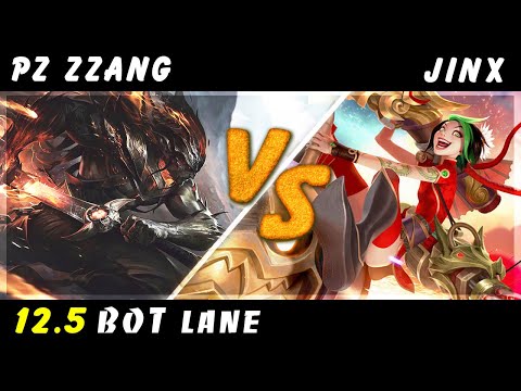 Pz Zzang - Yasuo vs Jinx ADC Patch 12.5 - Yasuo Gameplay