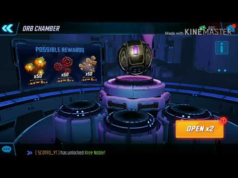 Marvel strike forces: orb opening
