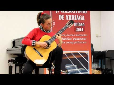 Ane Encabo. Graúna (J.Pernambuco) Concurso Arriaga 2014. Bilbao