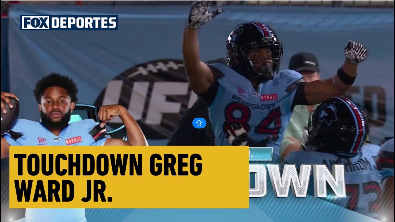 😎 TOUCHDOWN Greg Ward Jr. | St. Louis Battlehawks 3-17 Dallas Renegades | UFL 2026