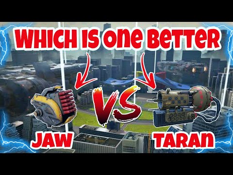 [WR]🔥New Weapon Jaw VS Taran Comparison |War Robots|