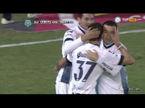 Gol de Ríos. Quilmes 1 - Argentinos 0 | Torneo Final 2014 - Fecha 17
