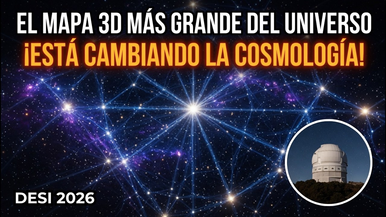 El mapa 3D más grande del universo está echando leña al fuego en la crisis cosmológica!