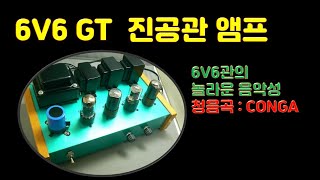 절정의 배음을 표현하는 6V6 GT 진공관앰프!
