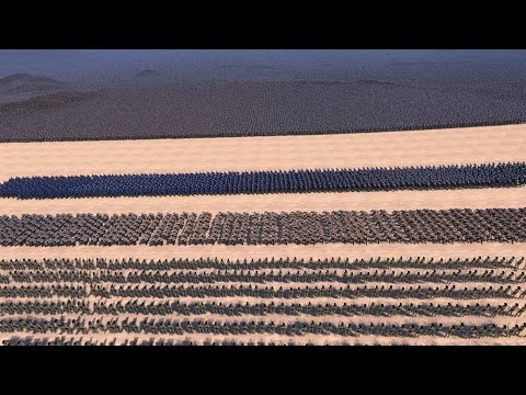 1000 ELVES & DWARVES & HUMANS vs 60.000 ORCS - Ultimate Epic Battle Simulator