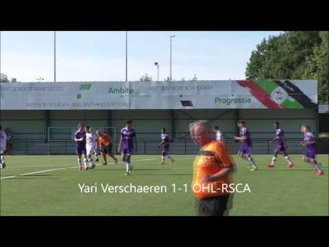 Andonline U16 OHL - RSCA Penalty Yari Verschaeren