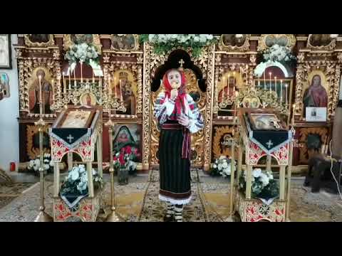 Hristea Ioana -Adelina ,am 12 ani . Profesor Ionela Enache. pricesna PREA SFANTA MAICA SI FECIOARA