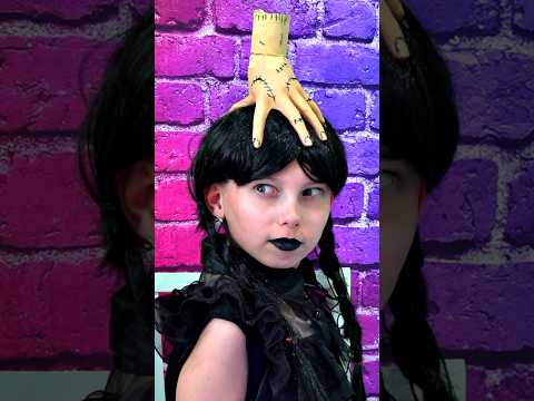 Alice made the hand of Wednesday DIY