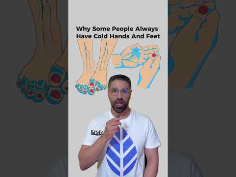 Why hands and feet are always cold!