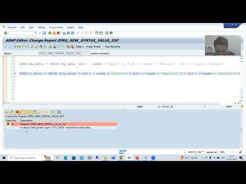 12 - SAP ABAP New Syntax - VALUE Expression As a Replacement of APPEND Part3