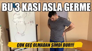 Bu 3 Kas Grubunu Asla Esnetme! Sıkça Esnetilen Tehlikeli Kaslar