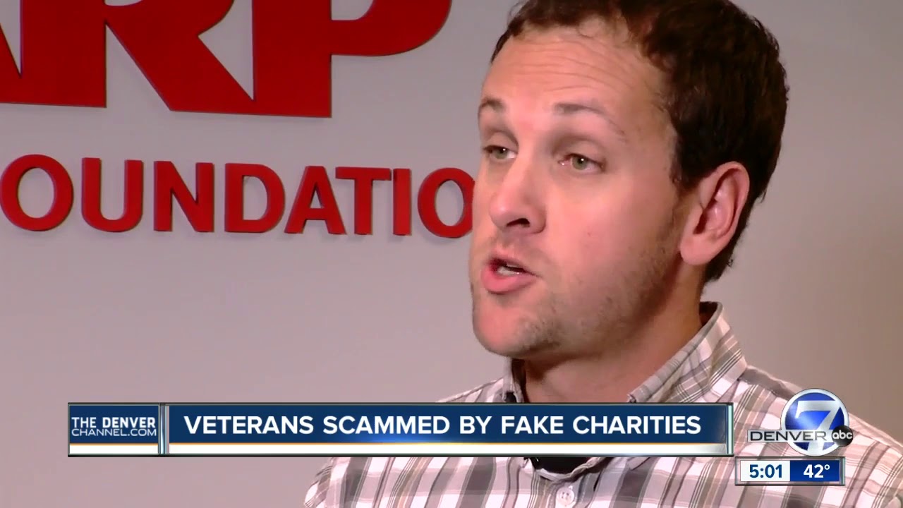 Veterans scammed by fake charities