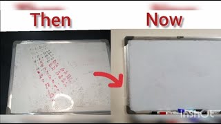 DIY whiteboard cleaning in seconds!!