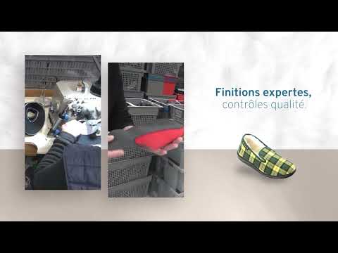 AIRPLUM - FABRICANT DE CHAUSSONS, PANTOUFLES, MULES, BALLERINES Miniature vidéo YouTube 4