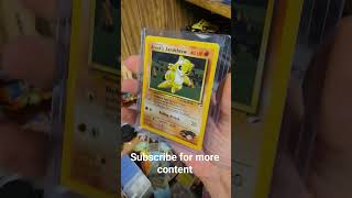Pokemon Vintage Card 1999 Wotc Brock's Sandshrew Card Review#pokemon#pokemonchannel#fyp#shorts#viral