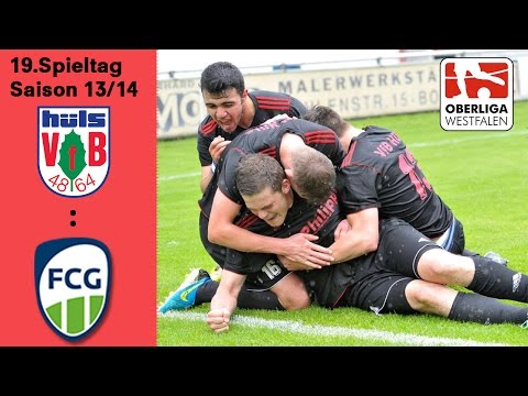 VfB Hüls - FC Gütersloh (16.02.2014, 19.Spieltag Oberliga Westfalen Saison 2013/14)