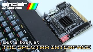 ZX Spectrum - Let's Look at the Spectra Interface - Scart RGB output etc