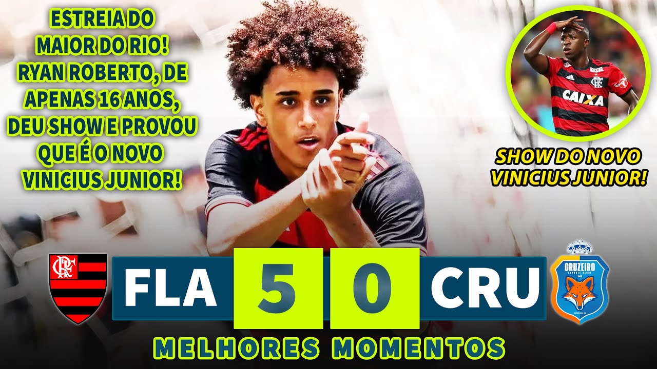 SHOW DO NOVO VINICIUS JUNIOR | Flamengo x Cruzeiro-PB | Melhores Momentos (COMPLETO) | Copinha 2025