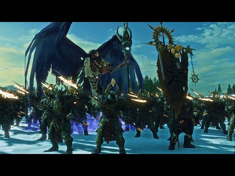 Kislev Vs Chaos | 14,000 Unit cinematic Battle | Total War Warhammer 2
