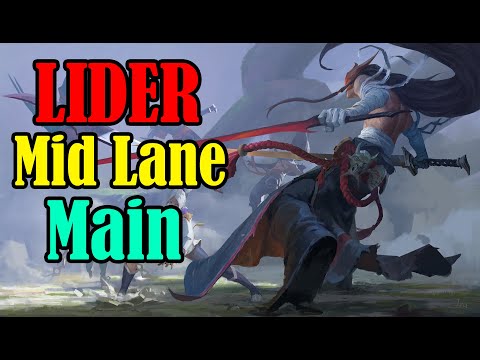 LIDER "Mid Lane Main" Montage | High Elo Mid Lane Plays