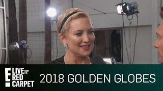 Kate Hudson Recalls First Globe Win at 2018 Golden Globes | E! Live from the Red Carpet