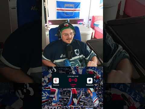 🔴LIVE🔴REACTION MANTOVA-SAMPDORIA  #reaction